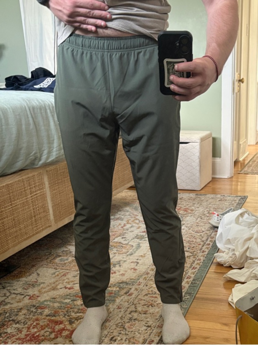 Gymshark Olive Green Athletic Joggers